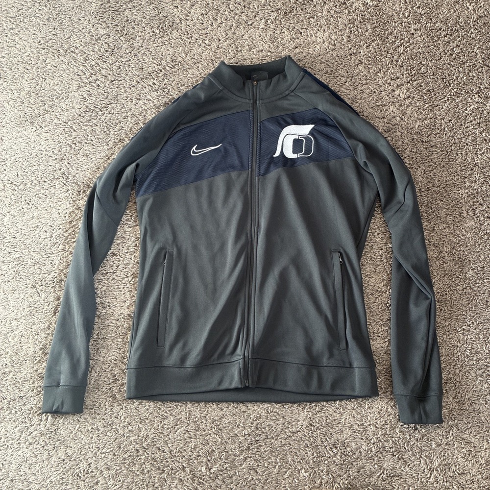 Oregon Ducks‎ Nike Track Jacket Womens Small NCAA College Blue Grey S